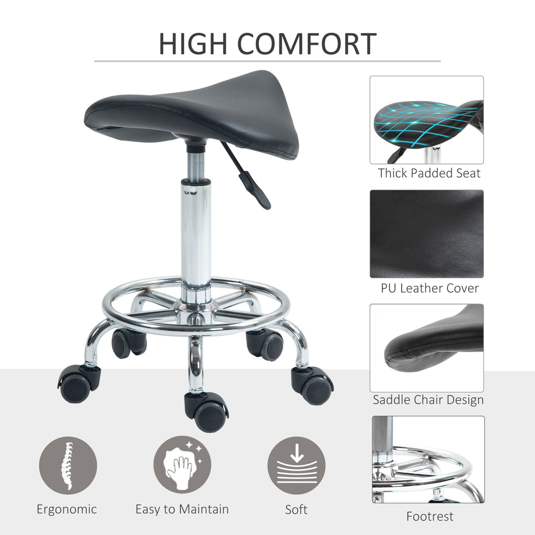 Salon Saddle Stool