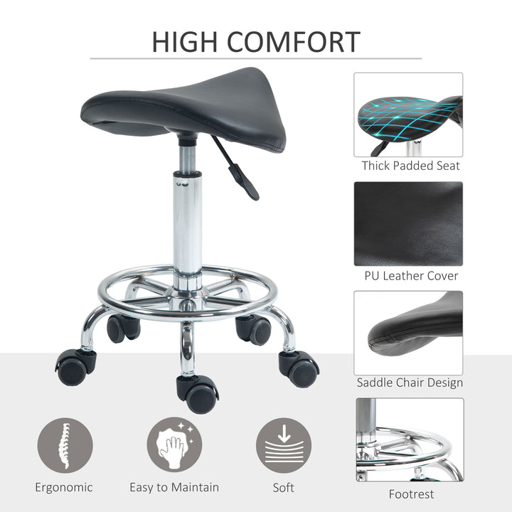 Salon Saddle Stool