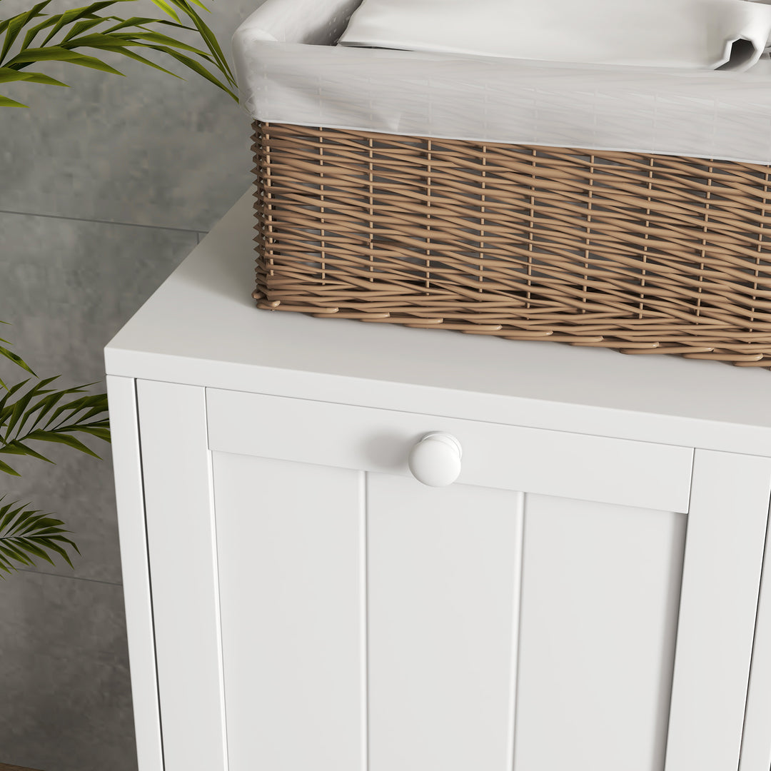 Kleankin Tilt-Out Laundry Cabinet