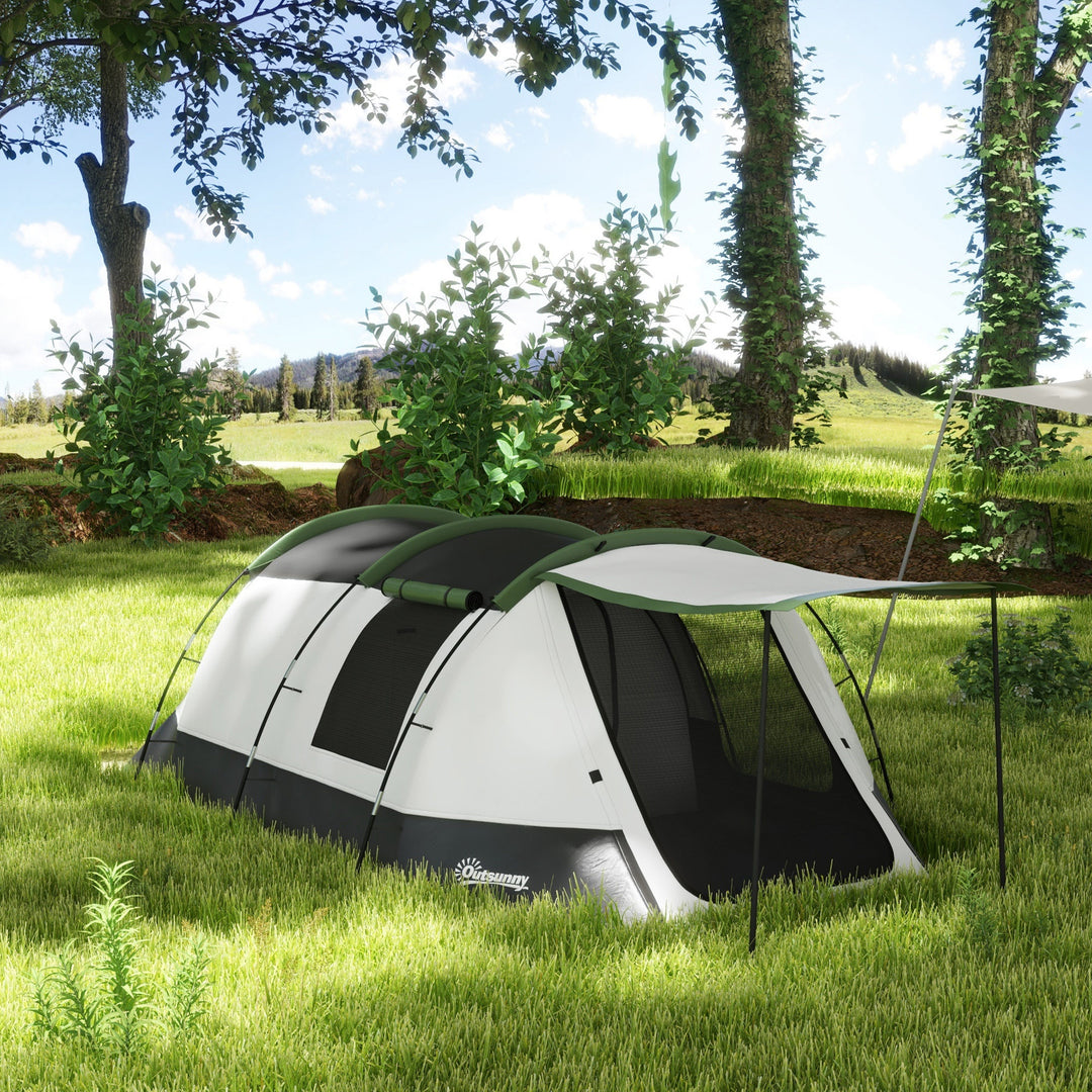 Family Camping Tent: 3-4 Person Tunnel