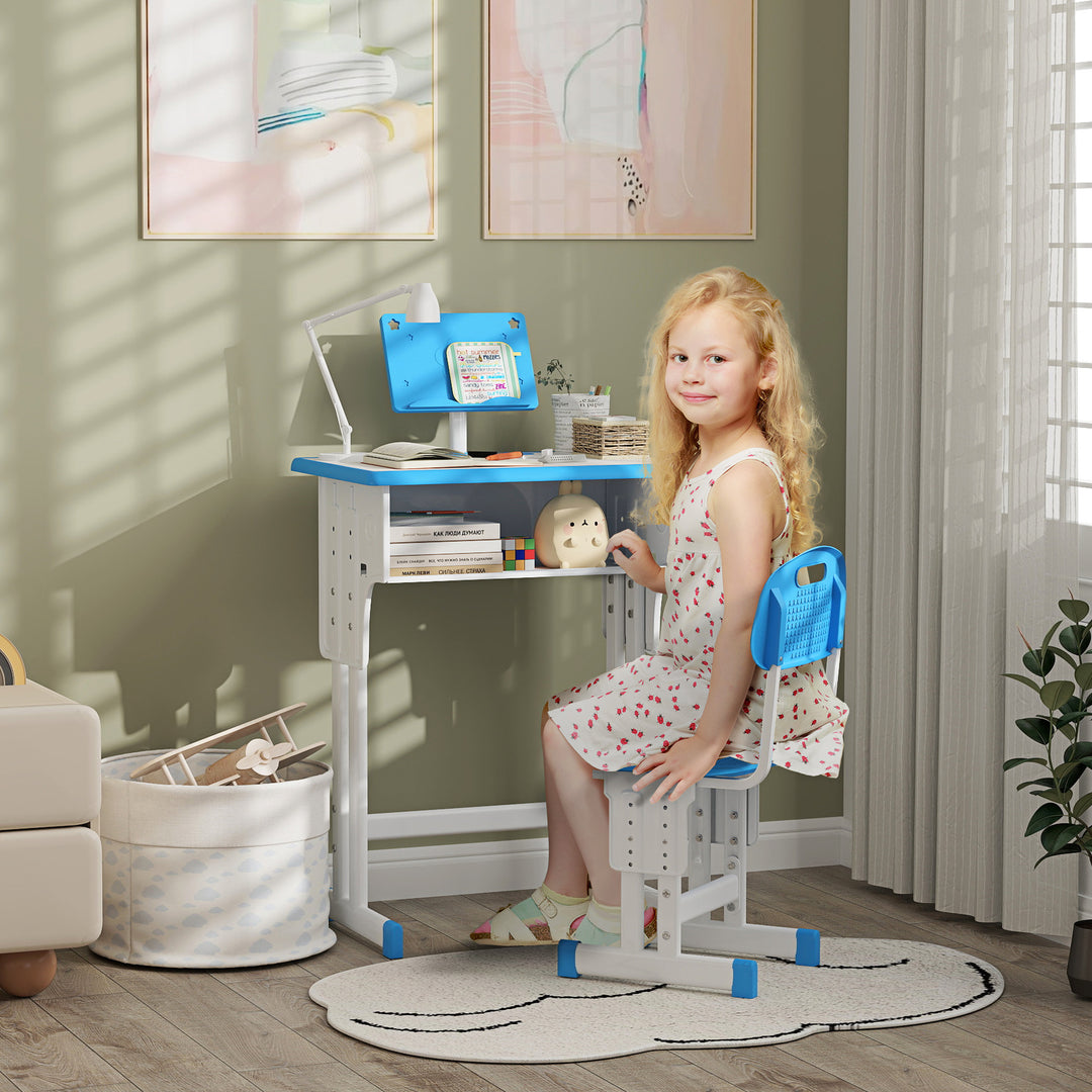 Kids Adjustable Desk and Chair Set