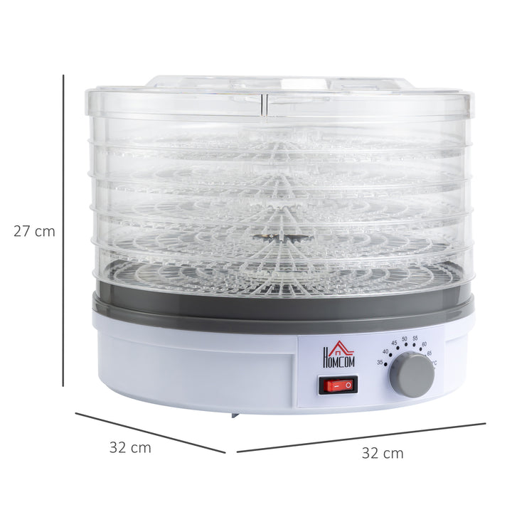 Food Dehydrator: 5 Tier 245W Dryer for Drying Fruits