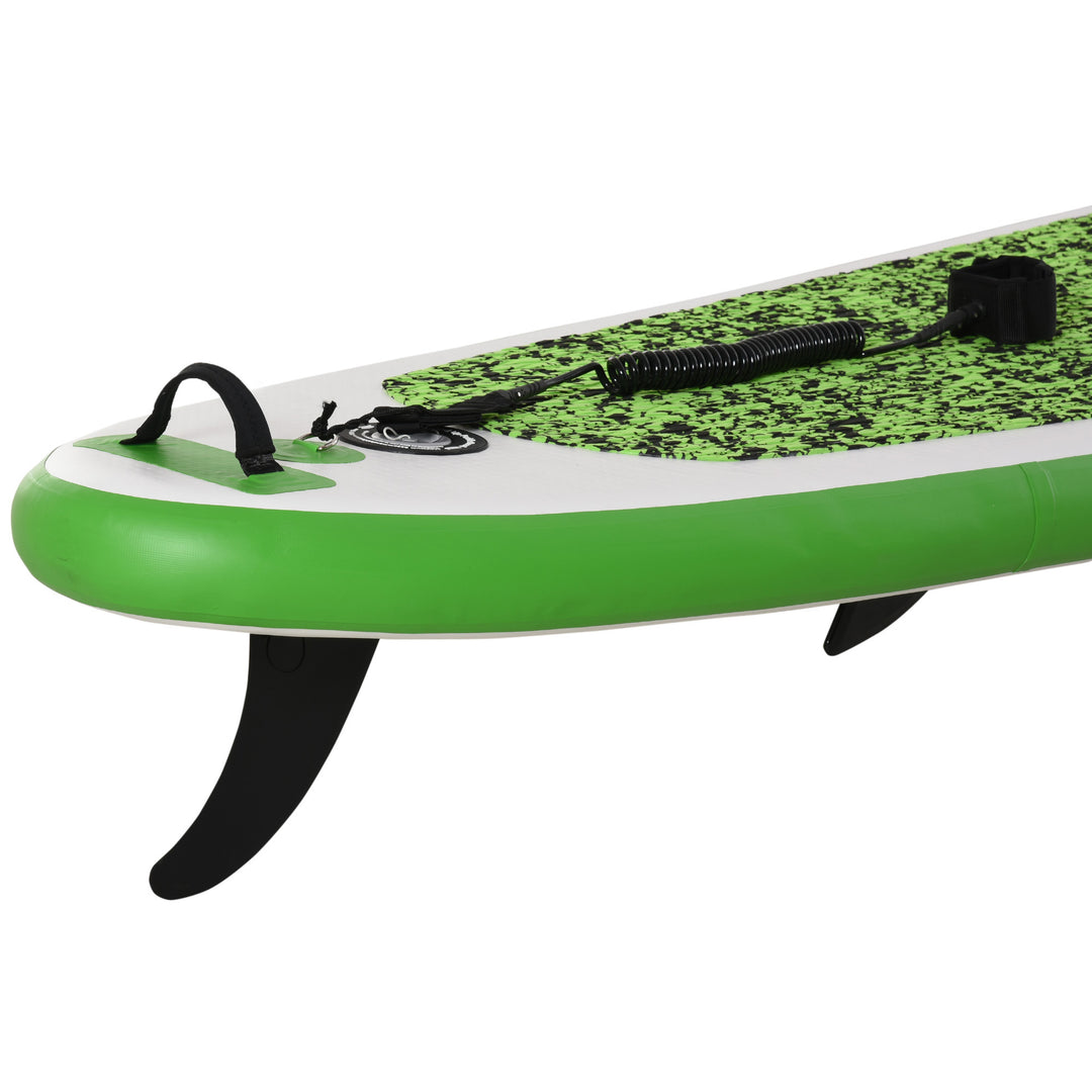 10ft Blow up Paddle Board Standup Paddle Board Inflatable SUP Board Surfing Non-Slip Panel with Air Pump Beach Outdoor Adults