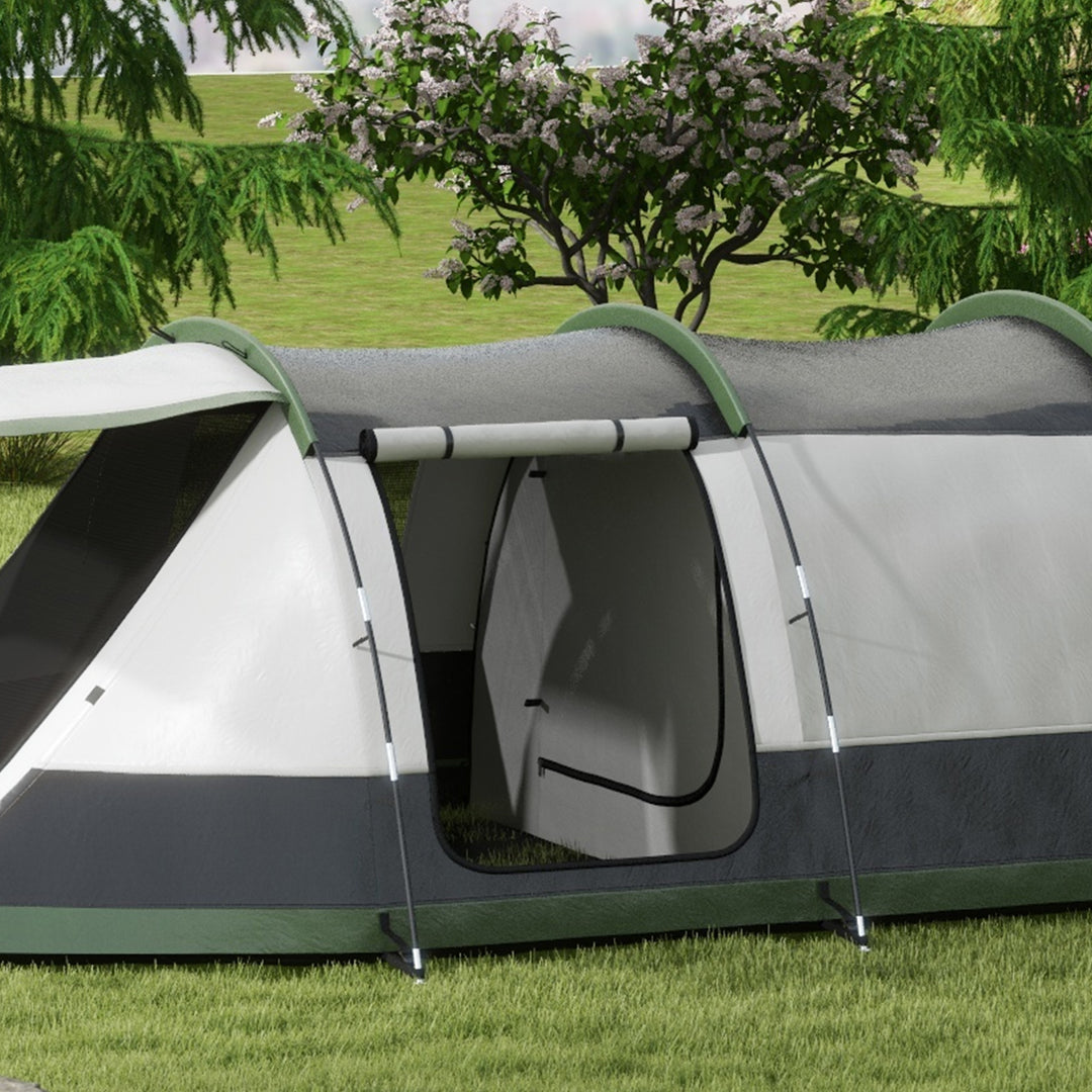 Family Camping Tent: 3-4 Person Tunnel