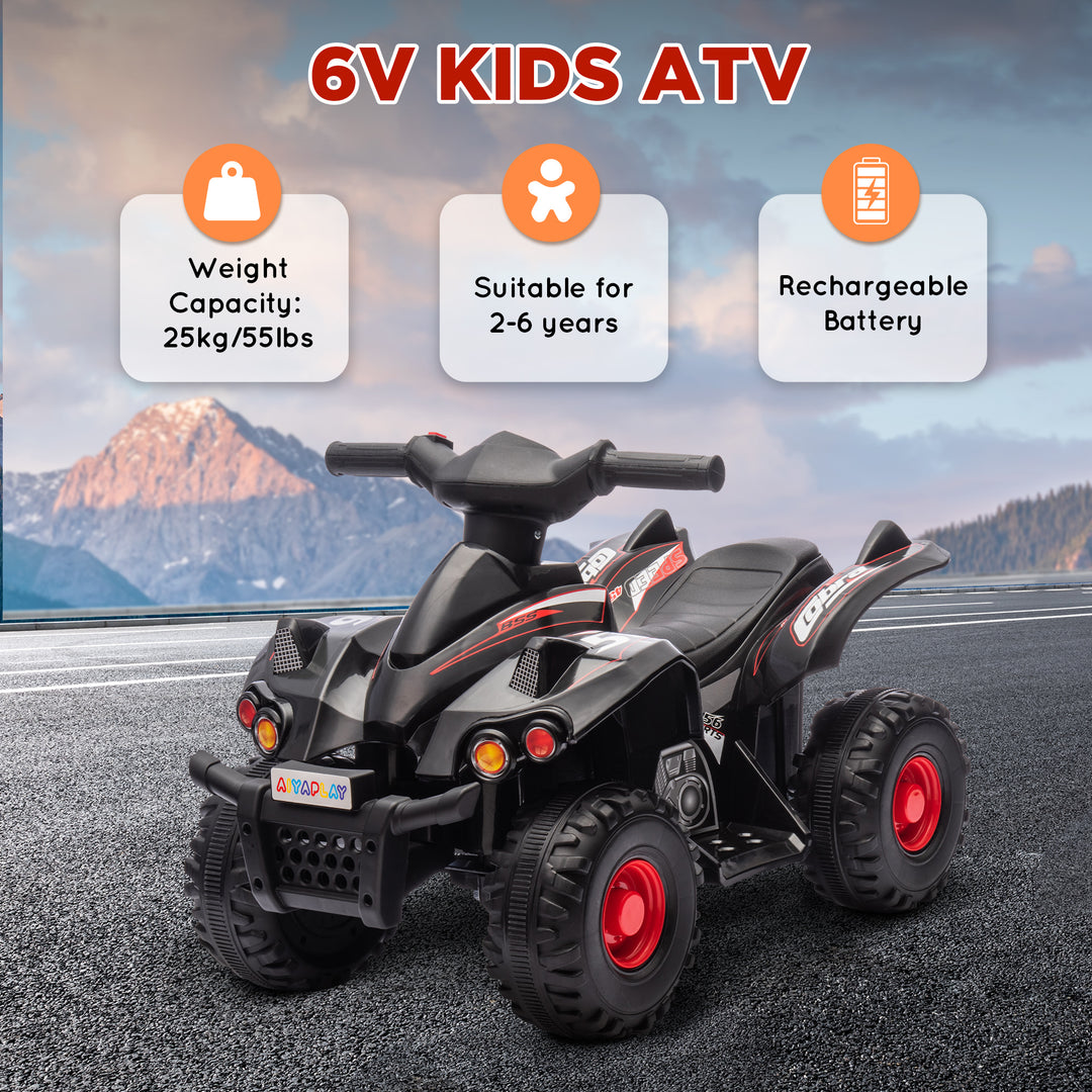 6V Kids Electric Quad Bike w/ Music