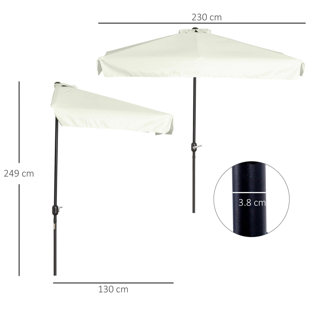 Waterproof Half Parasol