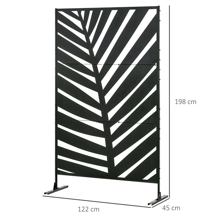 Privacy Screen with Stand and Ground Stakes