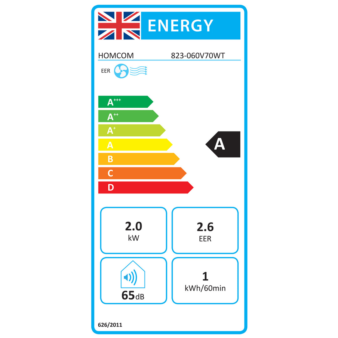 Smart WiFi Air Conditioner: 7000 BTU Cooling for 15m² Rooms