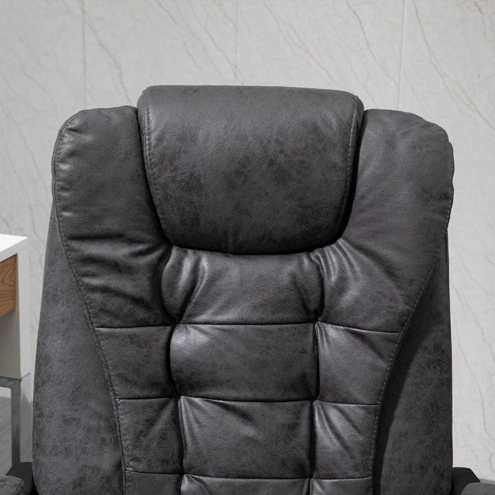 Vinsetto Massage Chair, High Back, Dark Grey